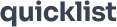 texto do QuickList